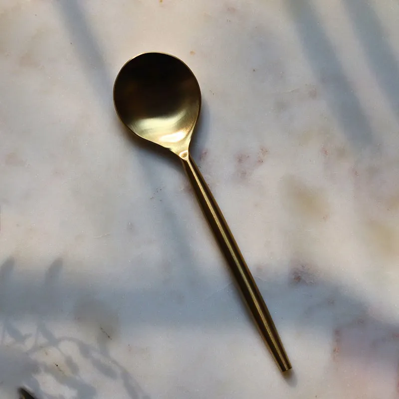 Lustro Steel Tea Spoon media 3