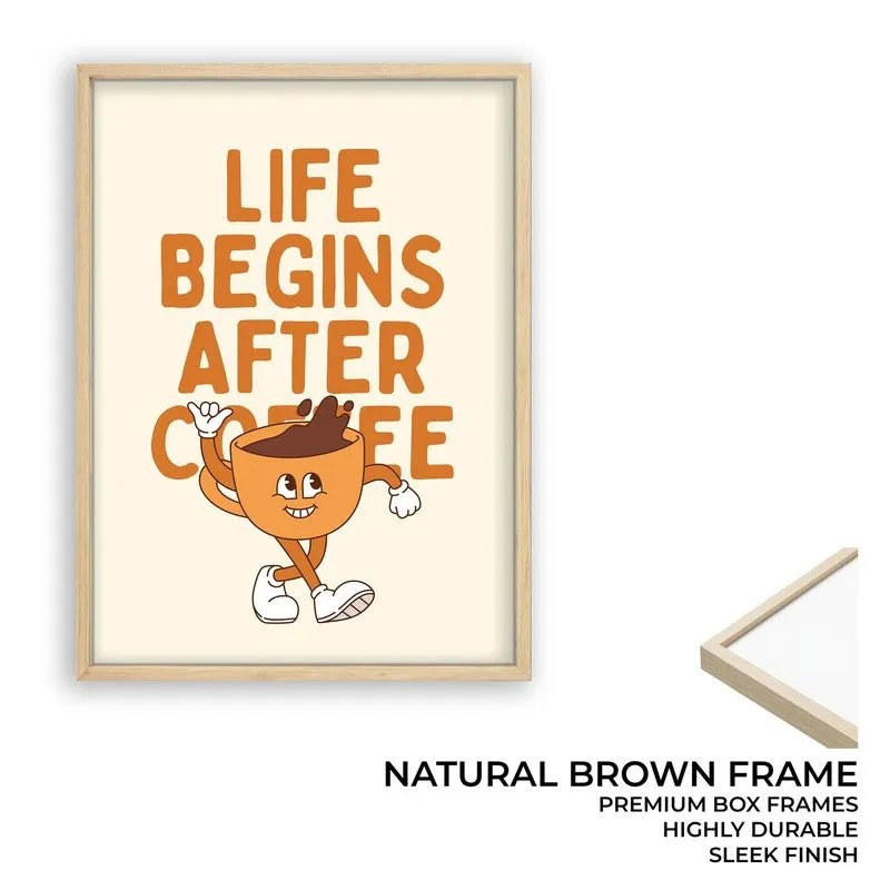 QuotedCoffee Archival Canvas Wall Art - Brown media 10