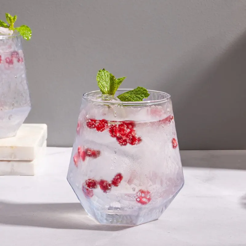 Linea Glass Round Scotch Glasses (300 mL Each) - Set Of Six media 5