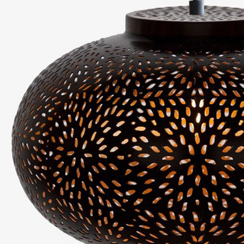 Orange Tree Esfera Steel Ceiling Lamp media 2