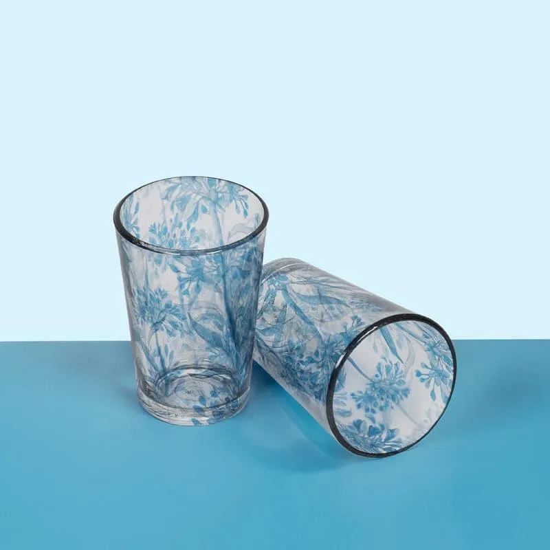 Botanical Symphony Chai Glass (100 ML) - Set Of Two media 1