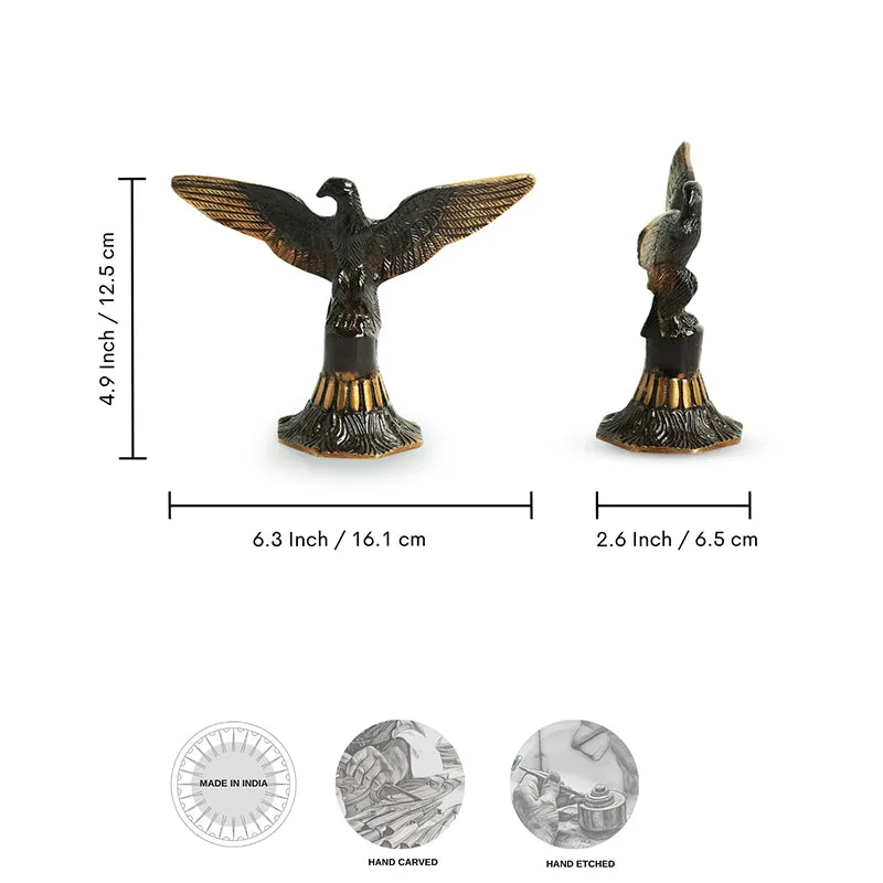 Wind In Wings Brass Showpiece media 6