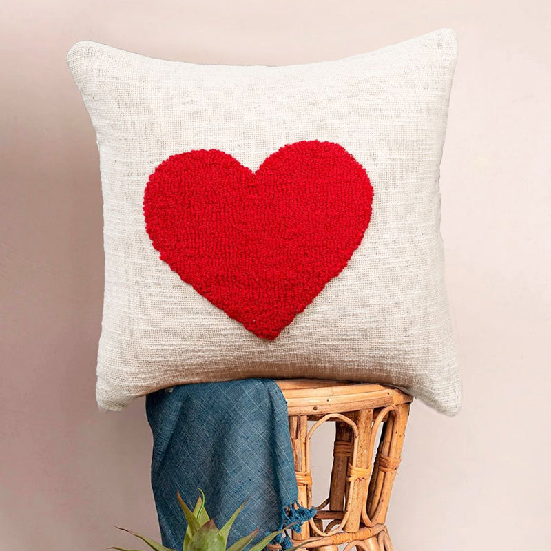 Heartstrings Tufted Cushion Cover media 3