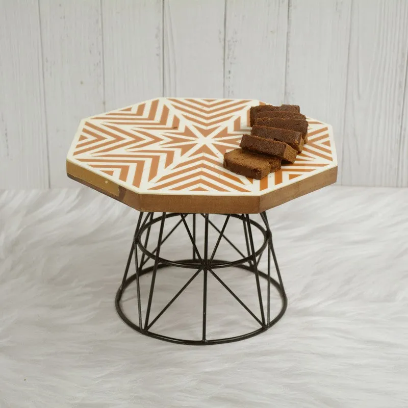 Nova Cradle Decorative Cake Stand - Black media 1