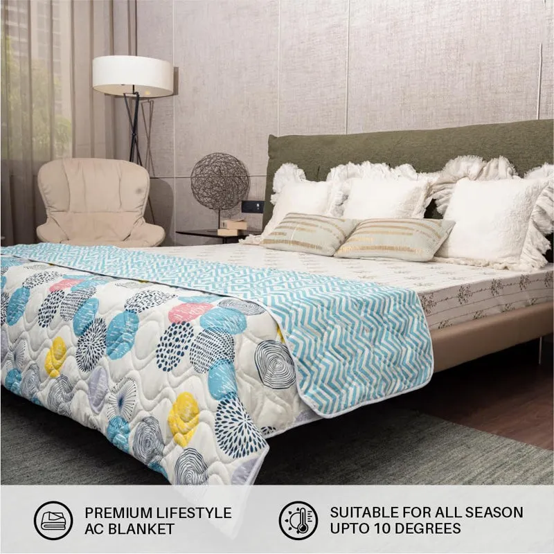 Urban Space Turkey Reversible Dohar (Blue) - 120 GSM media 4