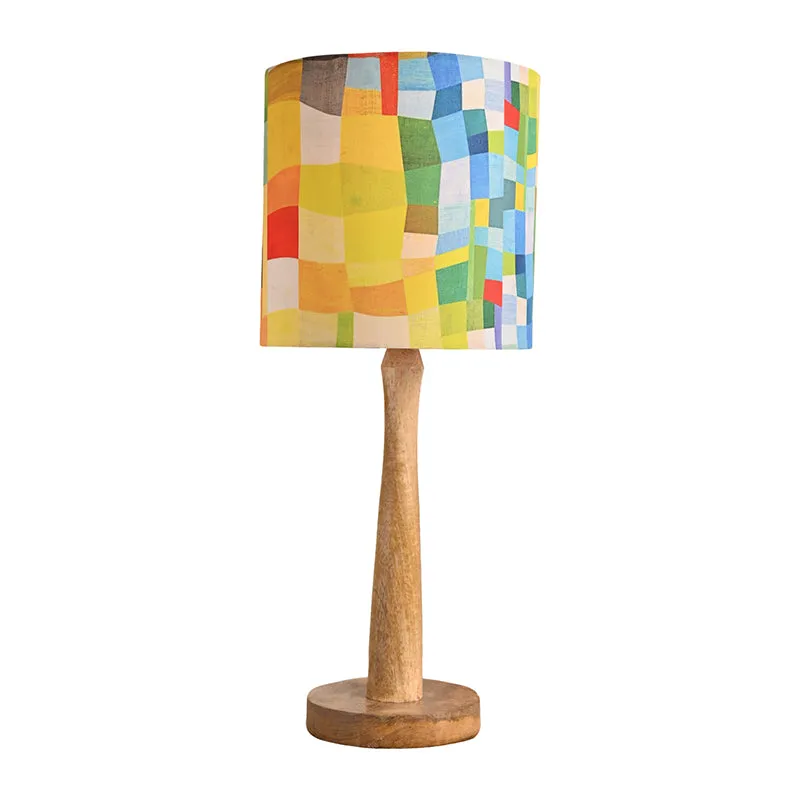 Color Mosaic Fabric Table Lamp - Multicolor media 4
