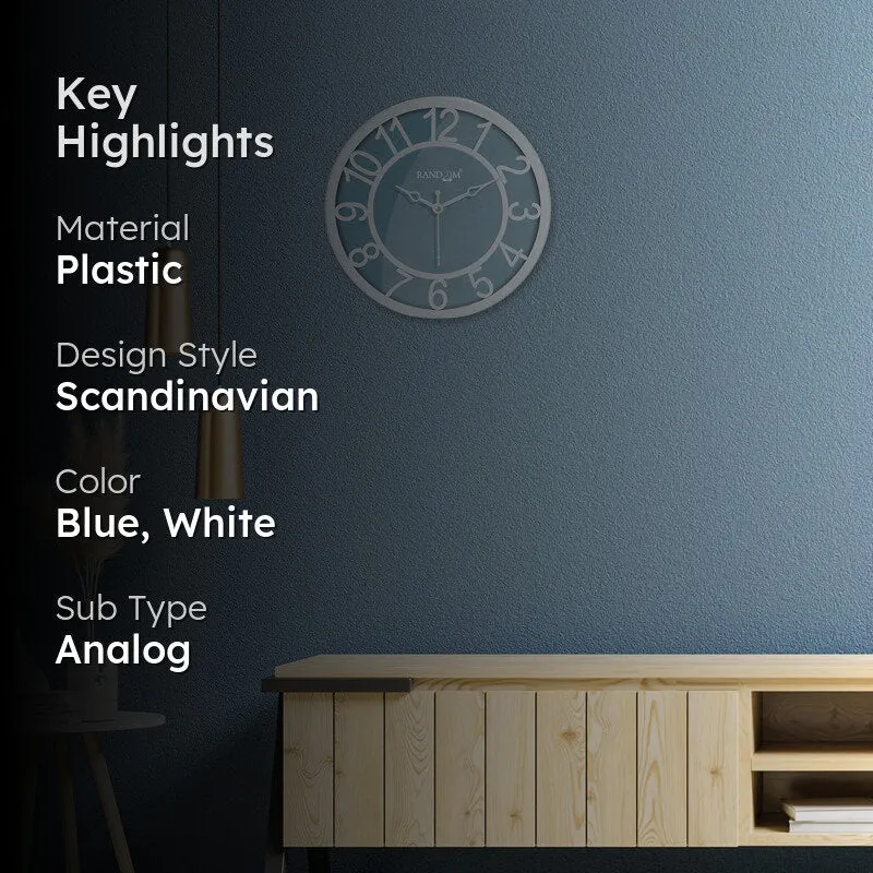 Domin Sweep Silent Wall Clock media 2