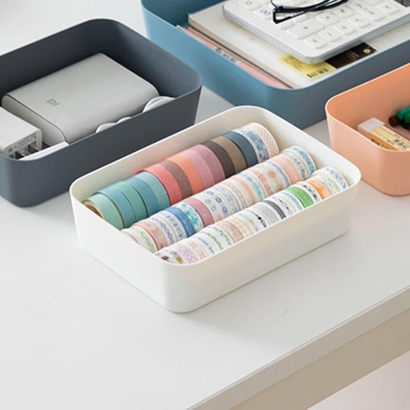 Hiba Polypropylene Storage Tray - Set Of Three media 3