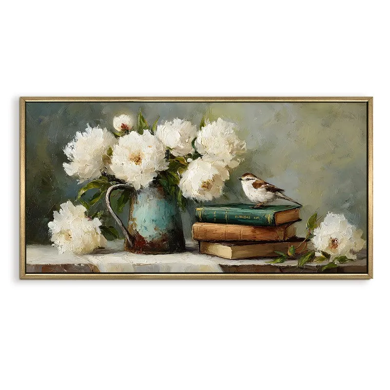 Calm-vibes Canvas Wall Painting With Frame media 3