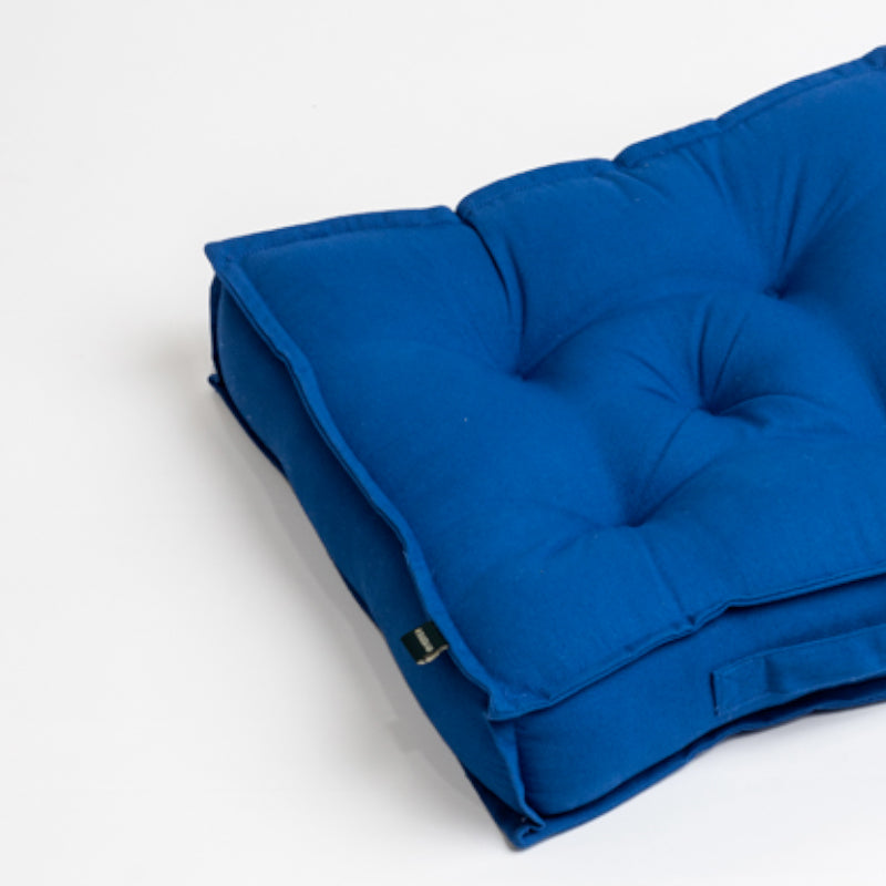 Tara Floor Cushion (Classic Blue) - Set Of Three media 3