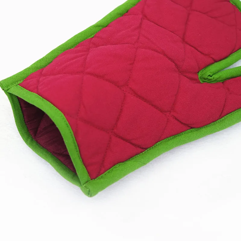 Swayam Teplo Kitchen Gloves (Red & Green) - Set Of Two media 6