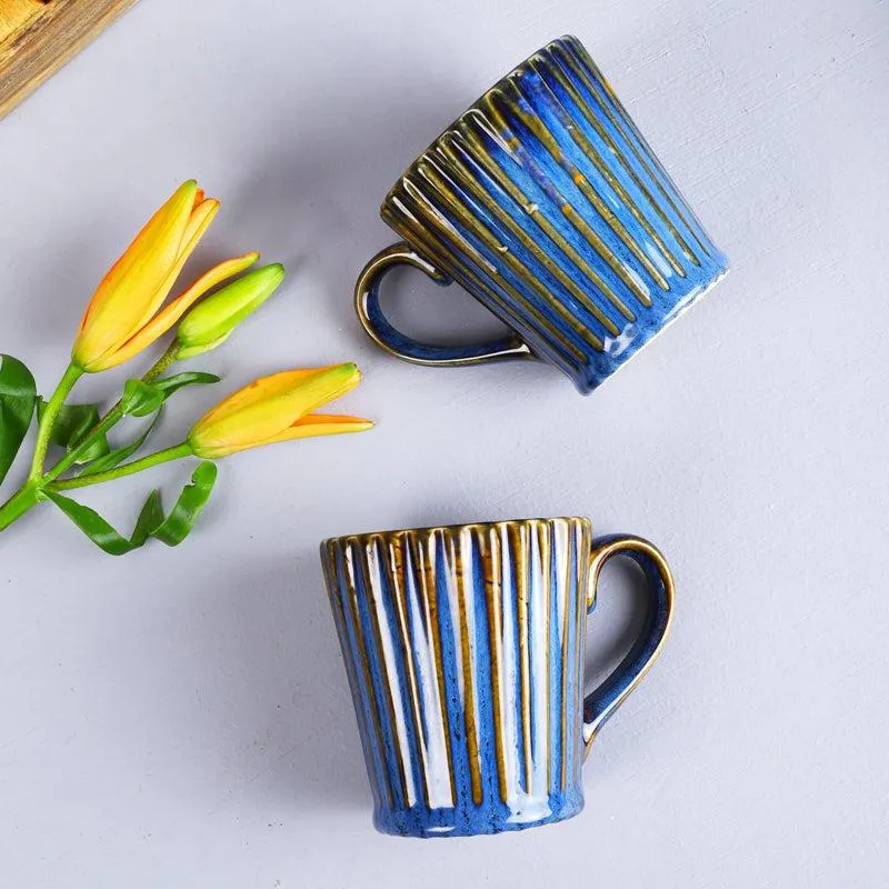 Givara Ceramic Tea Cup (240 mL Each) - Set of Two media 4