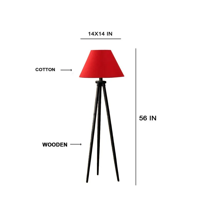 TriElite Conical Floor Lamp (Red) media 6