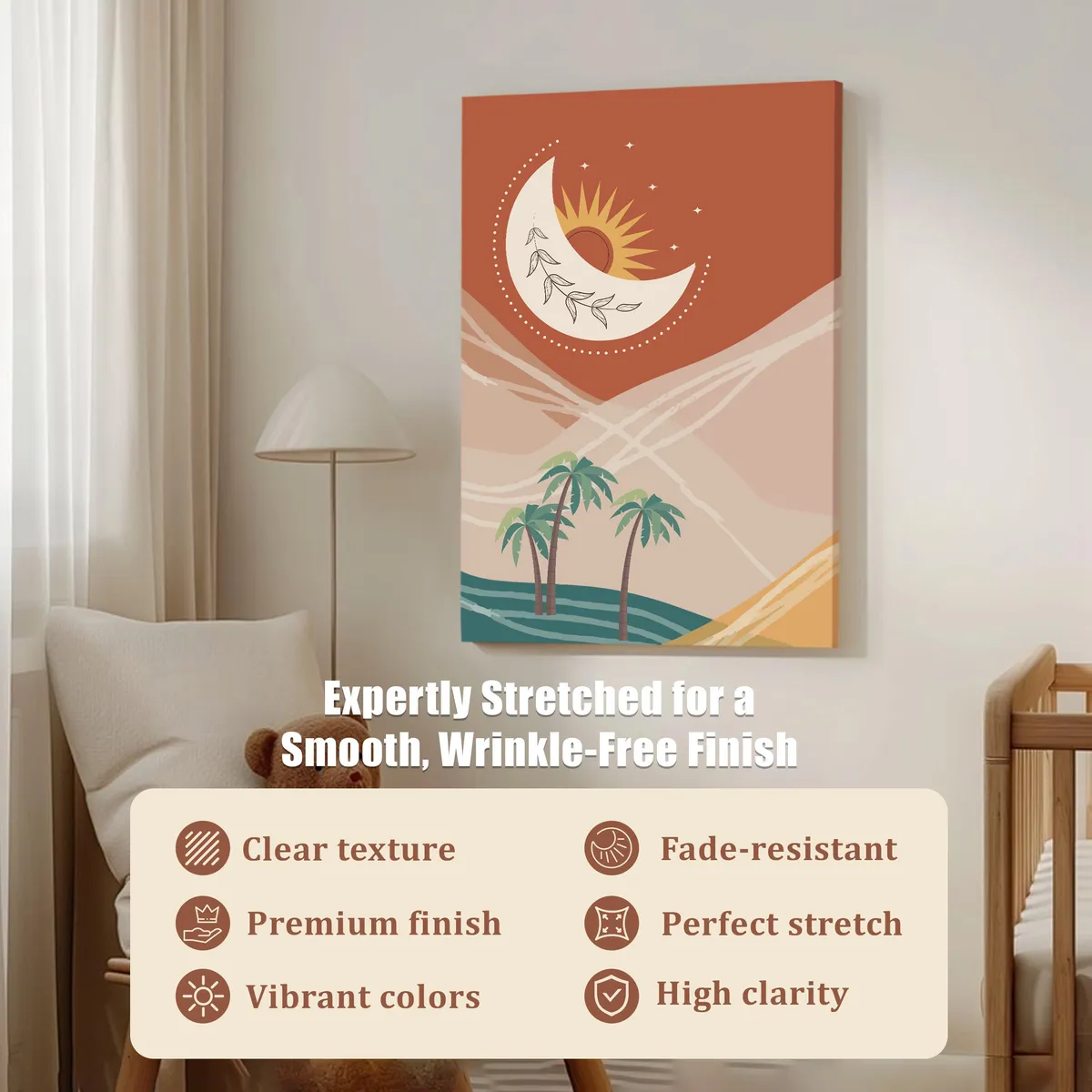 Pastels Spirits Cotton Canvas Wall Painting media 5