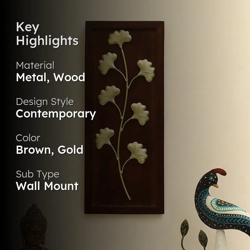 Myko Metal & Wood Wall Accent media 2
