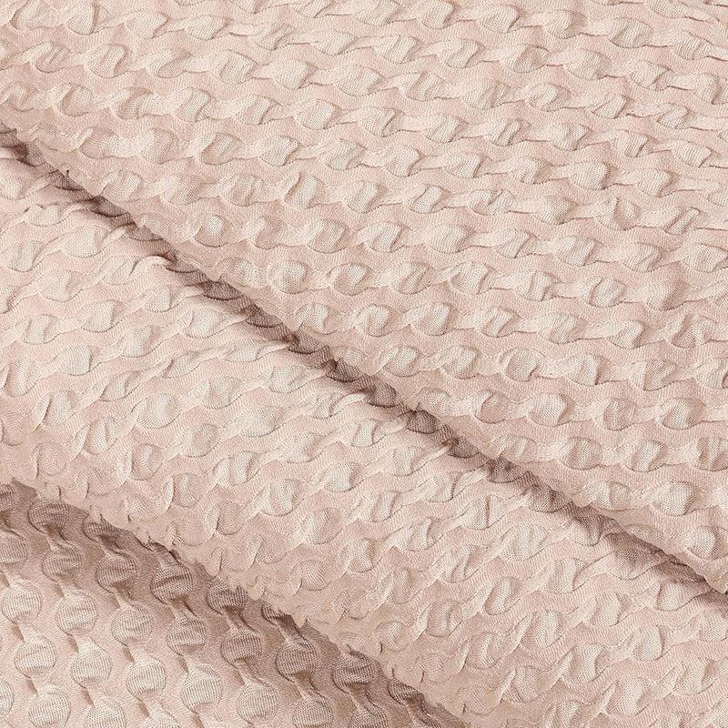Pearl Cloud Solid Cotton Sofa Cover - Pink media 4