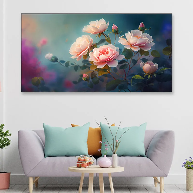 Sagra Floral Canvas Wall Painting media 1