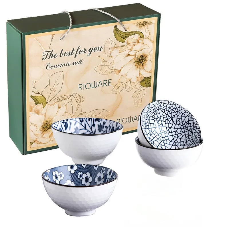 Rioware PetalPop Ceramic Snack Bowls (250 mL Each) - Set Of Four media 4