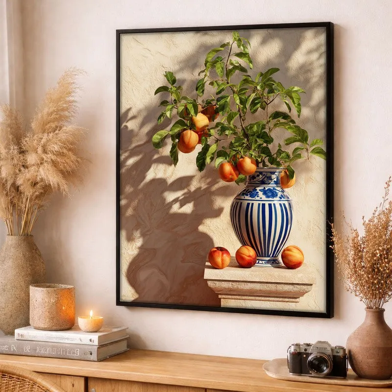 Maribel Canvas Wall Painting With Black Frame media 3