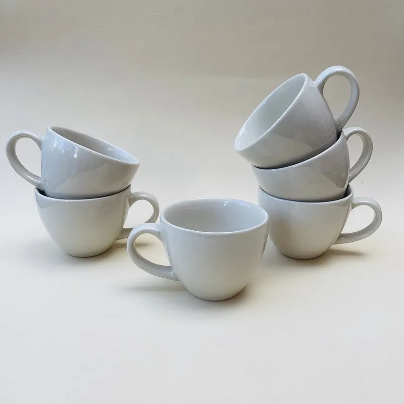 Zen Ceramic Tea Cup (180 mL Each) - Set Of Six media 5