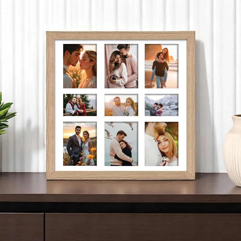 Memoirs Collage Photo Frame - Beige media 1