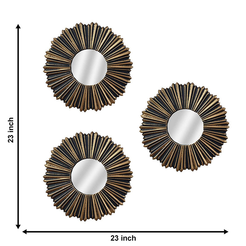 Miranda Decorative Wall Mirror - Set Of Three media 5