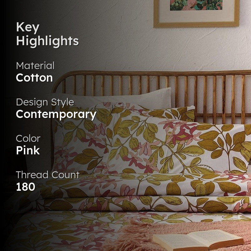 Moringa Duvet Cover - Pink media 2
