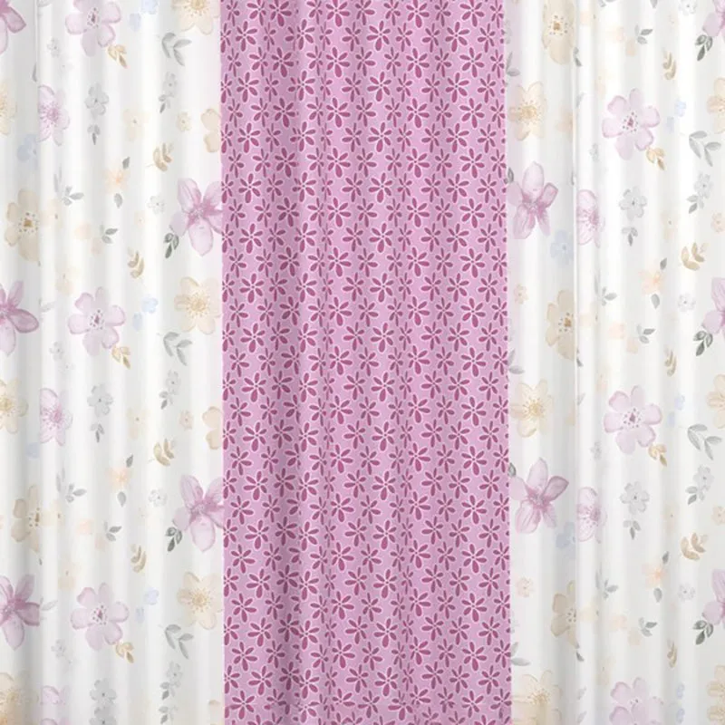 Petal Grace Curtains - Set of Three media 5