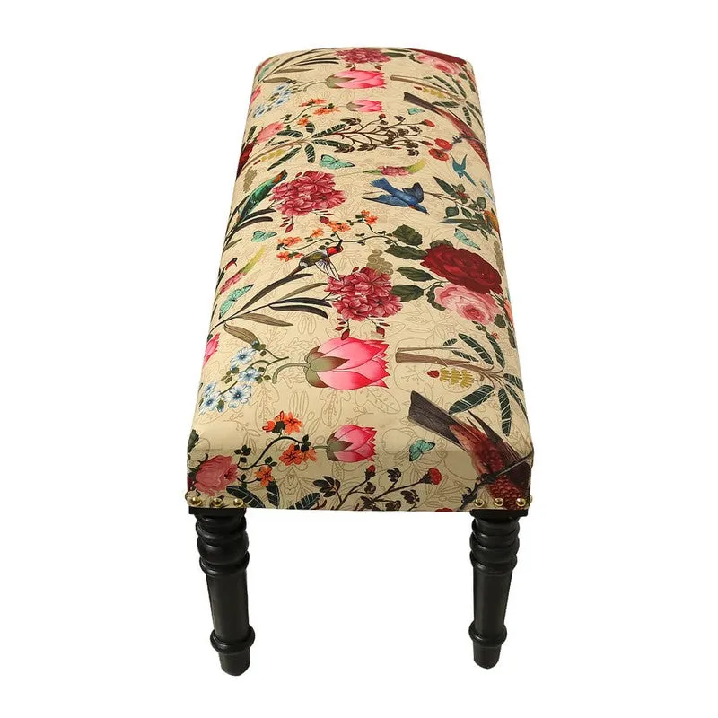 India Circus Sheesham Wood Bird Land Wooden Bench media 5