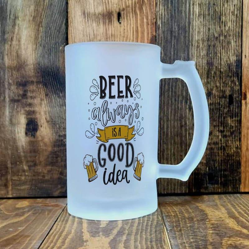 Fuchsia Beer Mug - 350 ML media 5