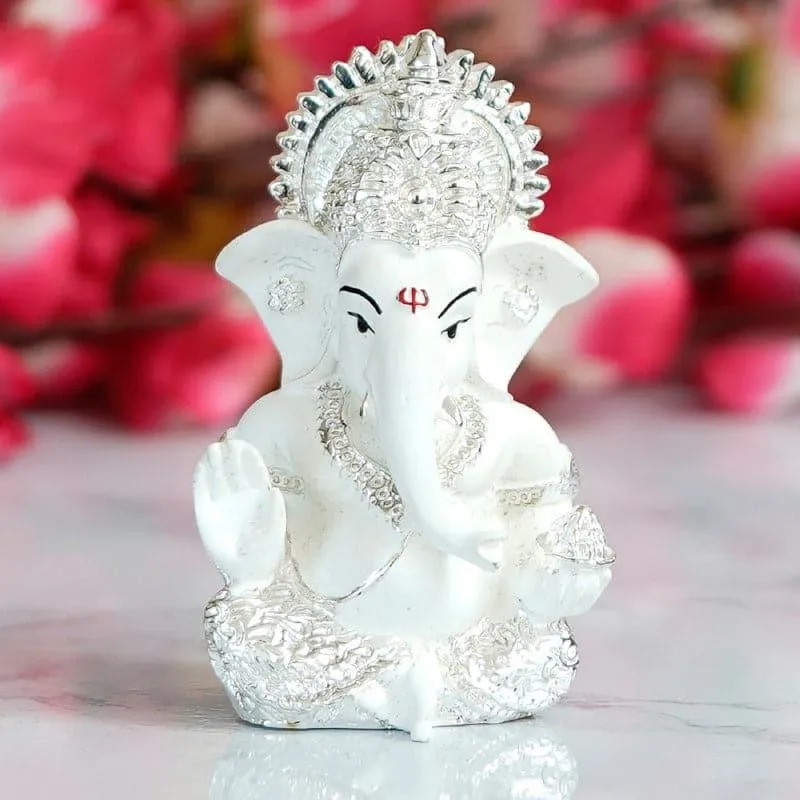 Shri Vigneshwara Silver Idol media 3