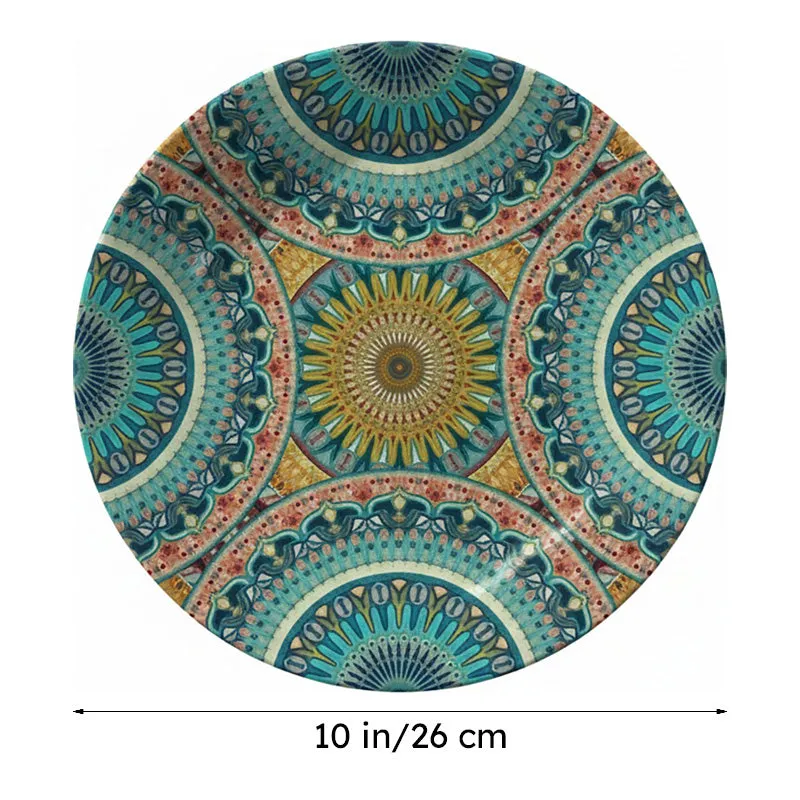 Abstract Mandala Charm Wall Plate media 8