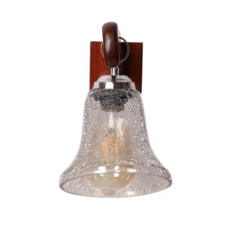 Crystal Edge Wavy Glass Wall Lamp media 6