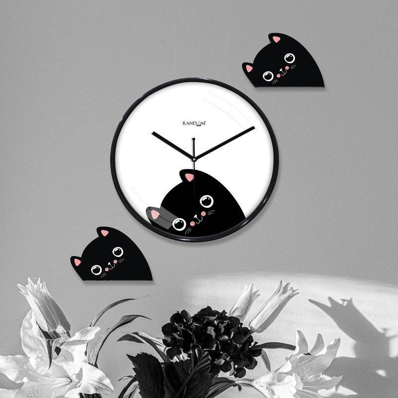 Kitty Chrono Wall Clock