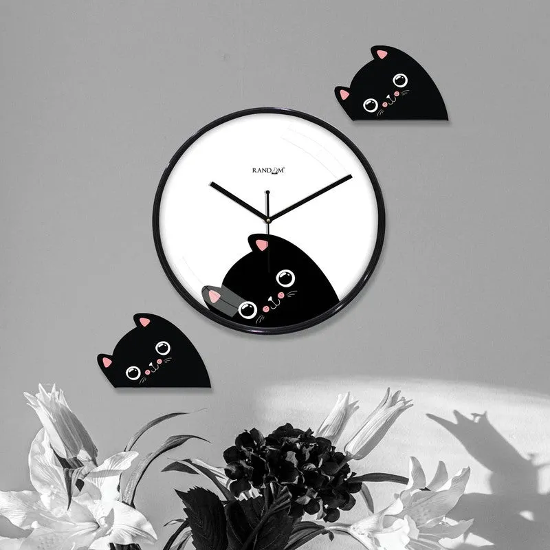 Kitty Chrono Wall Clock media 1