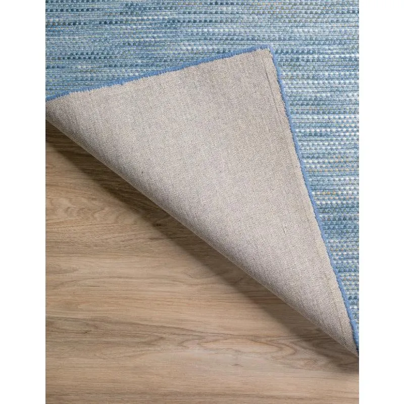 Lasumi Hand Woven Wool Rug - Blue media 6