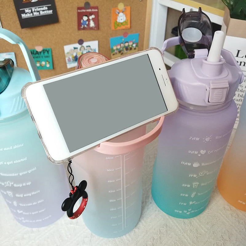Ombre Sip Water Tumbler (Black) - 2 L media 4