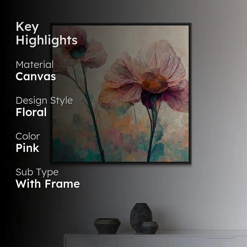 Floral Spring Canvas Wall Painting media 2