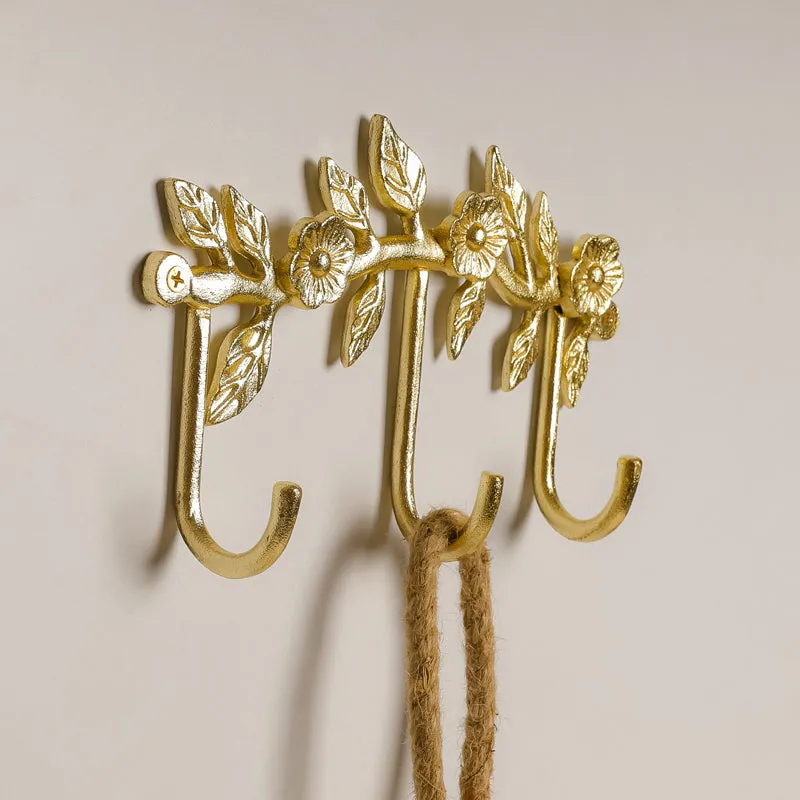Gilded Branch Key Hook media 1