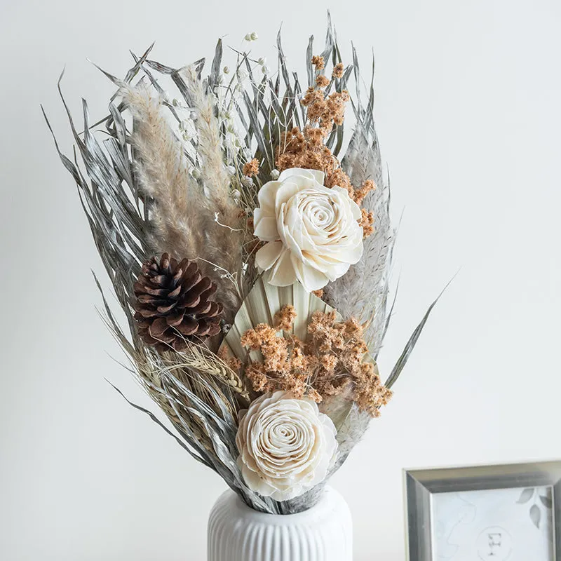 Silver Dusk Dried Flower Bunch media 4