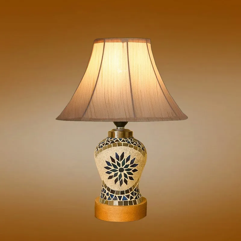 Zenon Wooden Table Lamp - Multicolor media 7