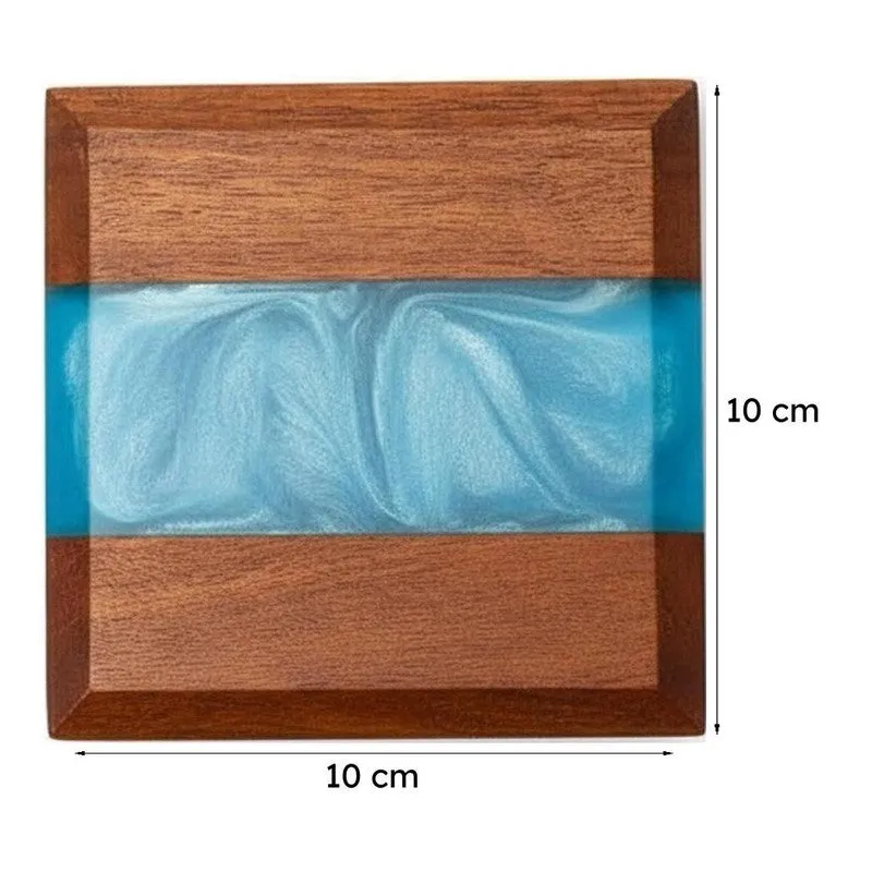 Wavy Warmth Coaster - Set Of Four media 6