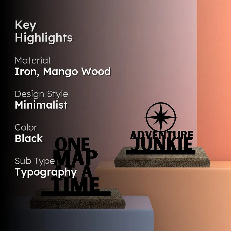 Adventure Junkie Showpiece - Set Of Two media 2