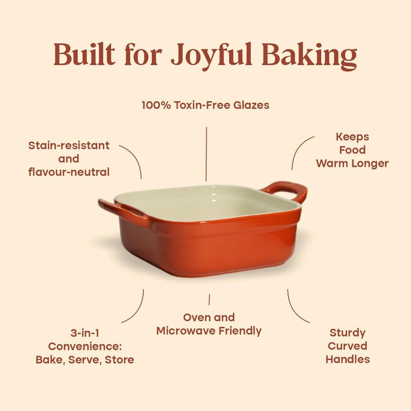 Cumin Co Ceramic Baking Trays - Red media 7