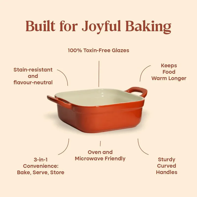 Cumin Co Ceramic Baking Trays - Red media 7