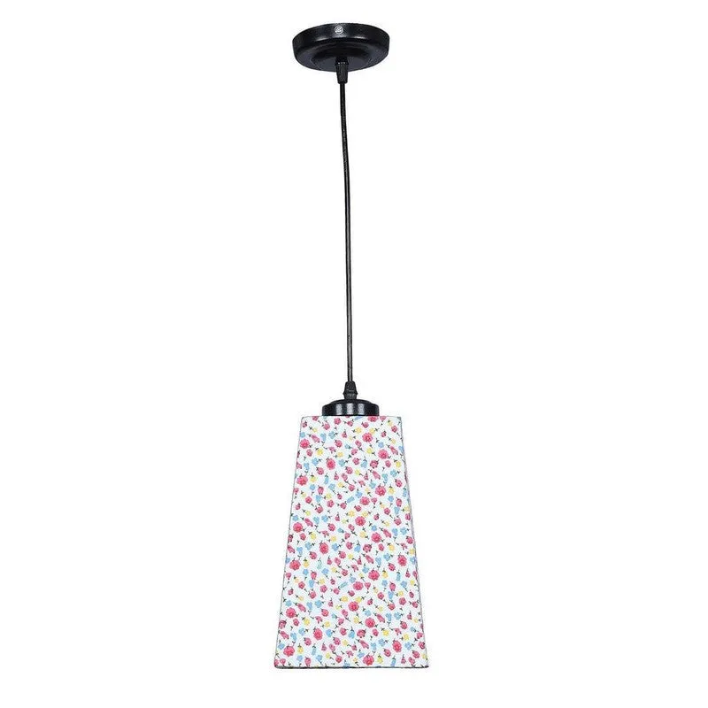 Kaleidoscope Asymmetrical Fabric Ceiling Lamp media 5