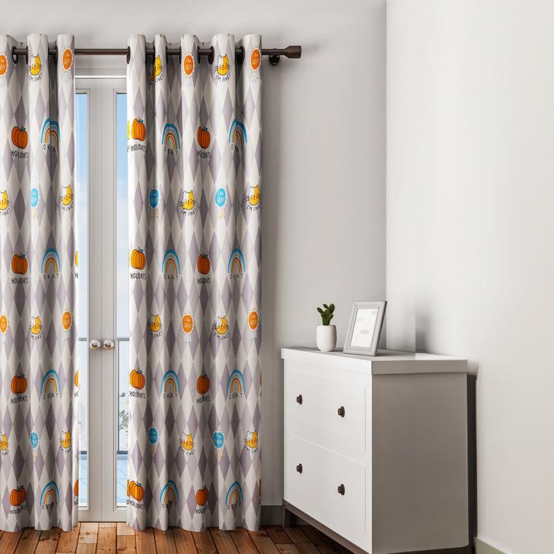 Rainbow Land Kids Curtain