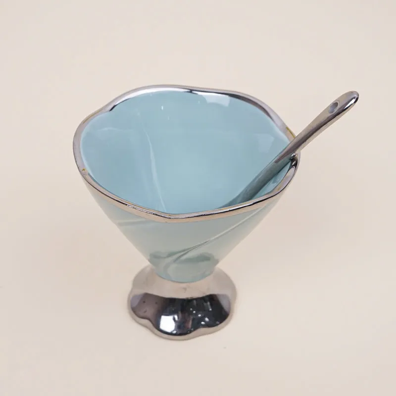 Abriya Blue Ice Cream Cup (200 ML) - Twelve Piece Set media 7