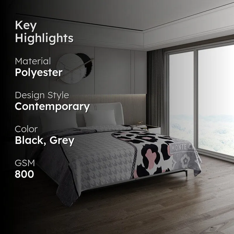 Monte Carlo Chic Harmony Blanket - 800 GSM media 2