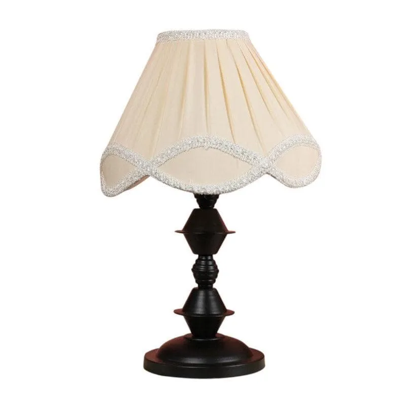 Margot Jora Fabric Table Lamp - Ivory media 3